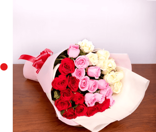 Karwa Chauth Mixed Roses - Image 2