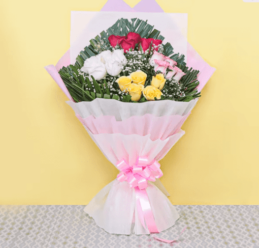 Karwa Chauth Fresh Roses Bouquet