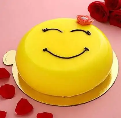 Silky Smiley Cake