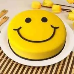 Cake with Beautiful smile