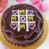 Tic Tac Toe Cake Filled with Moms Love