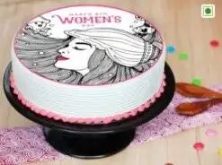 Alternative view of Tribute to Womens Cake
