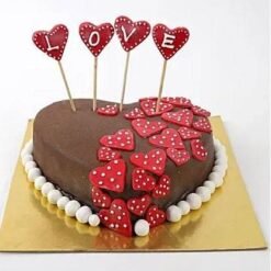 Valentine Love with Hearts