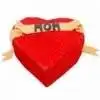 Velvety Heart Cake for Mom
