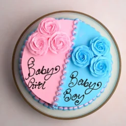 baby girl baby boy cake them1467flav BB