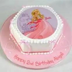 Little girl Barbie