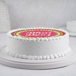 bhai dooj vanilla cake 9949290ca ccc