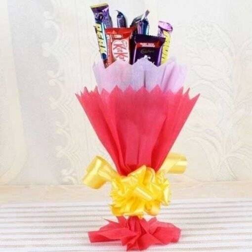 big chocolates bouquet