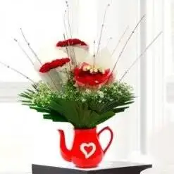 Carnations in a Vase