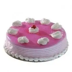Cherry on Strawberry Cake