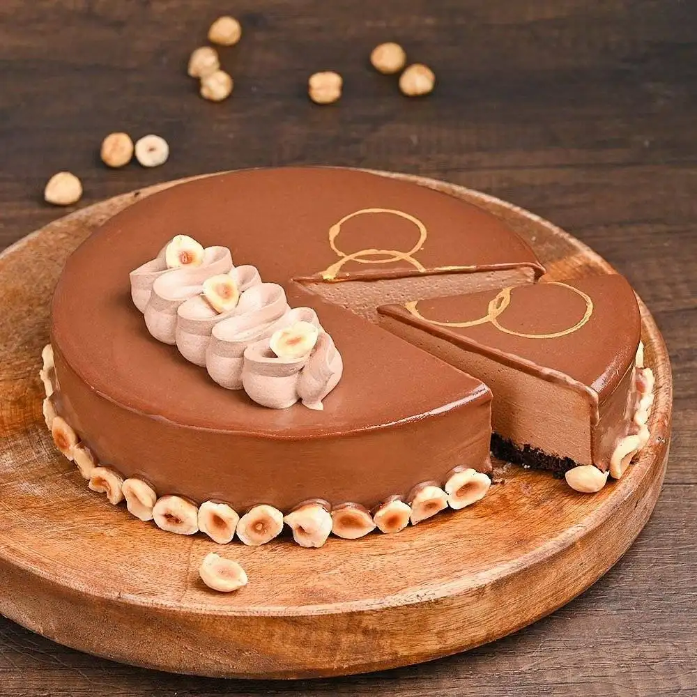 Delicious Nutella Hazelnut Cake - Image 3