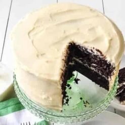 Choco Whipped Vanilla Cake