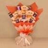 chocolate teddy bouquet