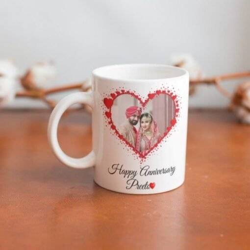 customized anniversary mug