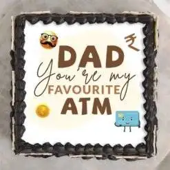 Alternative view of Father's Day Poster Cake