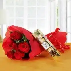 Ferraro with Red Roses Pack