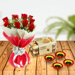Festive Ferraro Bouquet