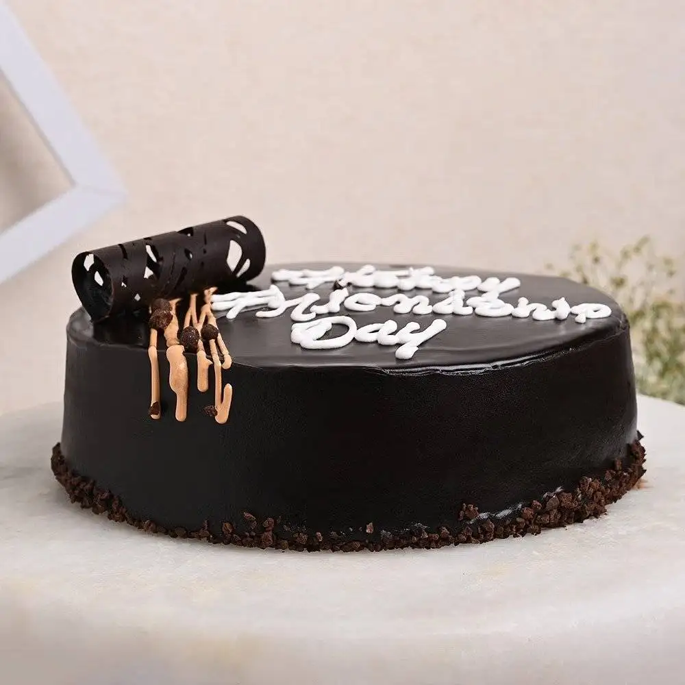 Friendship Day Chocolate Cake - Image 2