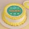 happy teachers day photo cake 1