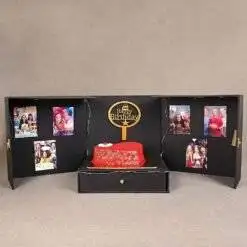 Alternative view of Red Velvet Cake In Surprise Box