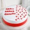 karwa chauth cream cake cake2914vani A