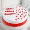 karwa chauth cream cake cake2914vani A