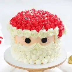 Santa Creamy Cake - Image 3