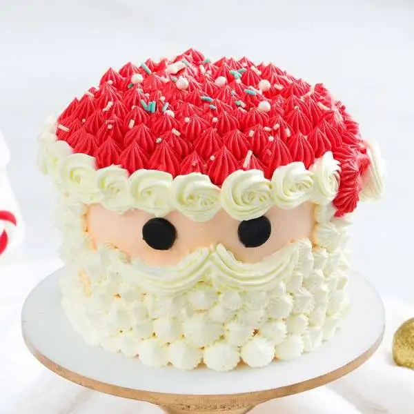 Santa Creamy Cake - Image 3