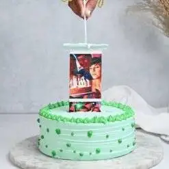Pineapple Photo Pulling Cake