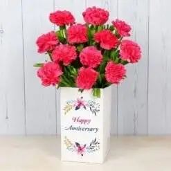 Pink Carnations Bunch