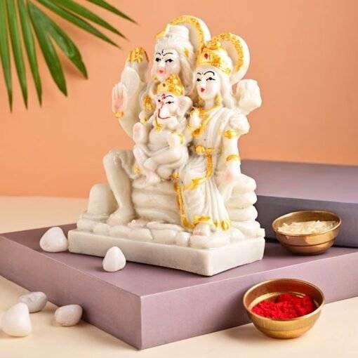 shiv parivaar marble murti 9840007gf B 0