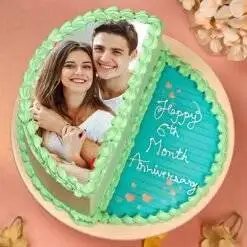 6 Month Anniversary Cake - Image 2