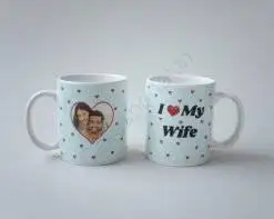 Alternative view of 2 Love Mugs For Husband Wife