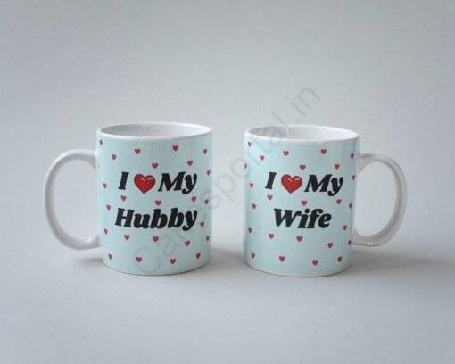 2 Love Mugs For Husband Wife - Image 4