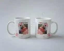 Alternative view of Personalized Love Photo Mug