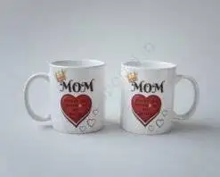 Alternative view of Hearty Decorated Coffee Mug for Mom