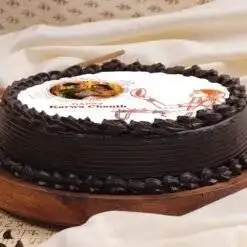 Unique Karwa Chauth Photo Cake - Image 3