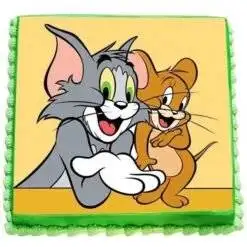 Naughty tom&jerry cake