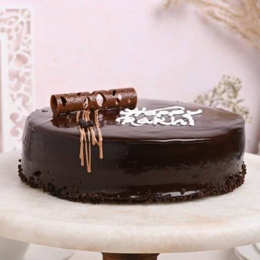 truffle rakhi duo cake2753choc E