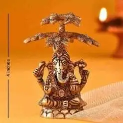 Ganesha Under Tree Idol - Image 5