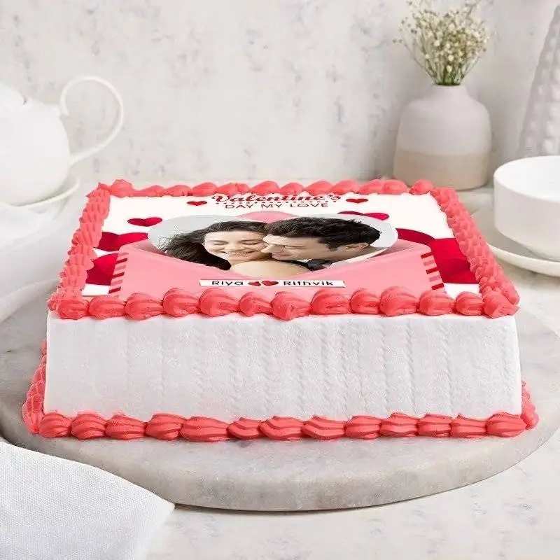Valentine's Day Photo Cake - Image 2