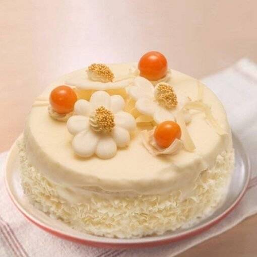 White Forest Cake