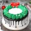 wreath black forest cake cake3106blac A