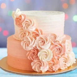 Blooming Love Rose Day Cake2