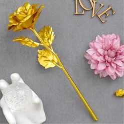 24K Golden Touch Gold Rose