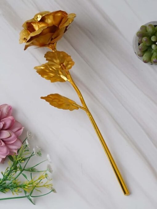 24K Golden Touch Gold Rose2