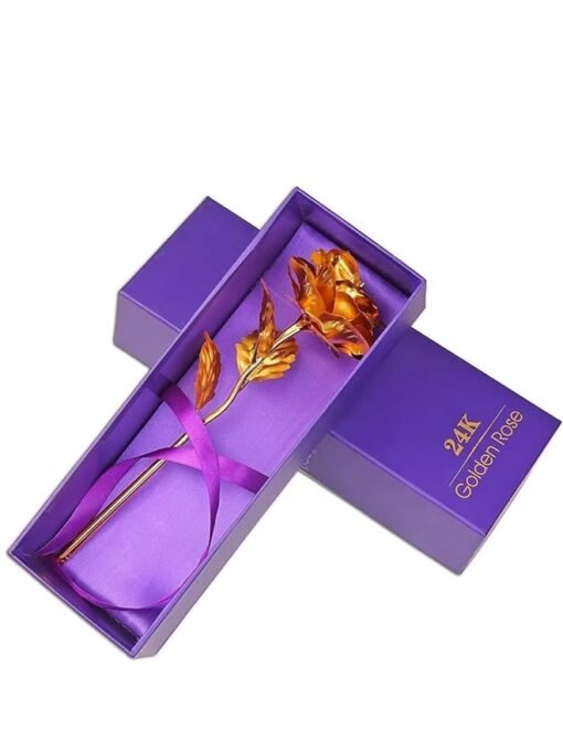 24K Golden Touch Gold Rose5