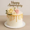 Anniversary-Flower-Cake