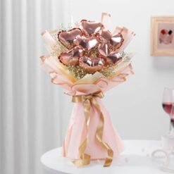 Fluttering Hearts Balloon Bouquet - Express Your Love!