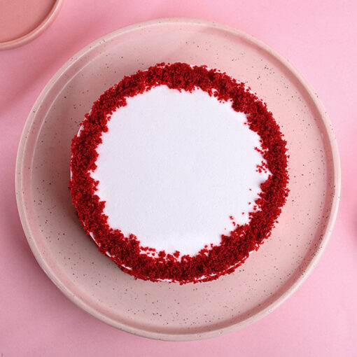 Red Velvet Cake - Creamy Round Treat for Valentine's - Image 3